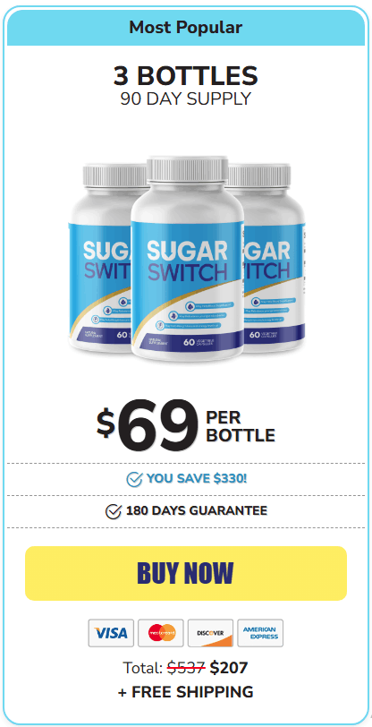 Buy Sugar Switch 3 Bottle